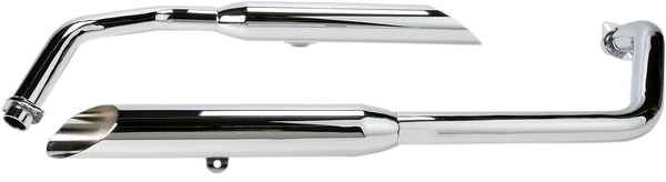 Classic Exhaust System Chrome, 2, nordicamoto.ro