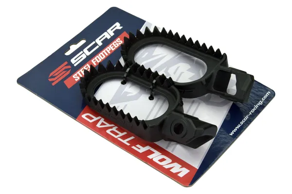 Standart Footpegs Scar Black, 2, nordicamoto.ro