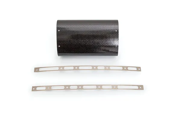 Set manșon pentru toba de eșapament, negru, 1, nordicamoto.ro