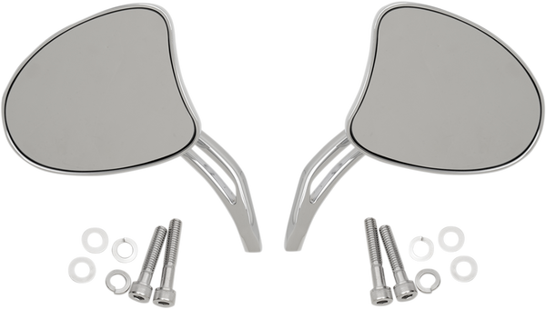 Touring Mirror With Slotted Stem Chrome, 3, nordicamoto.ro