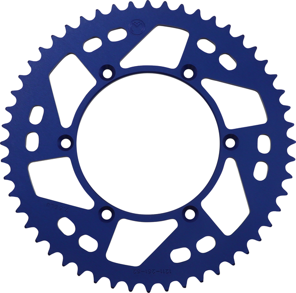 MOOSE RACING Rear Aluminum Sprocket Blue, 3, nordicamoto.ro