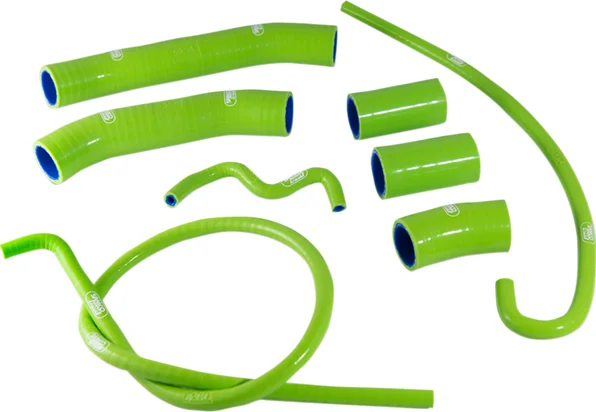 Set de furtunuri pentru radiator, verde, 1, nordicamoto.ro