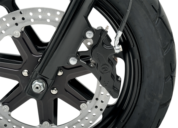 Six-piston Differential-bore Front Caliper Black, Anodized, 1, nordicamoto.ro