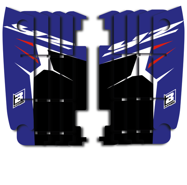 Rad Louver Decals Black, Purple, White, 1, nordicamoto.ro