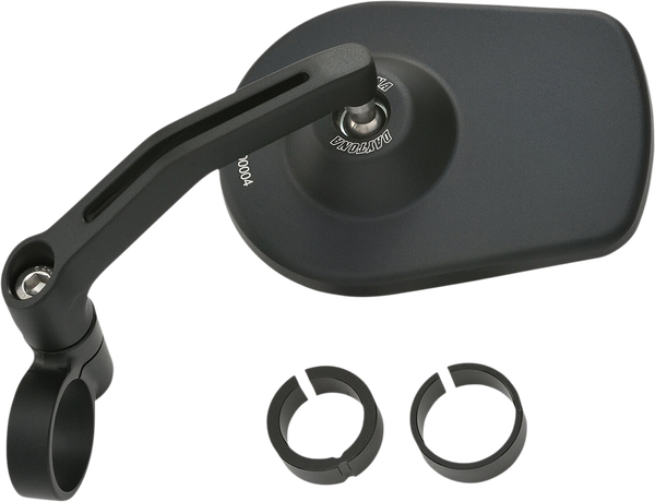 Aluminum Bar End Mirror Black, 1, nordicamoto.ro
