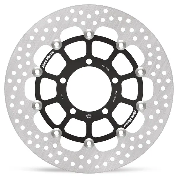 Halo Series Floating Rotor Black, Stainless Steel-1