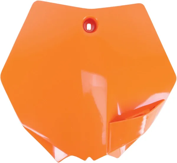 Replacement Front Number Plate Orange-0