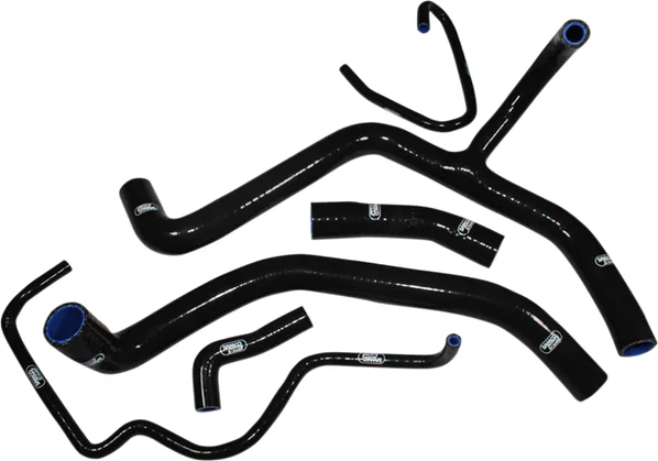 Set de furtunuri pentru radiator, negru, 1, nordicamoto.ro