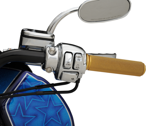 Handlebar Switch Silver, 2, nordicamoto.ro