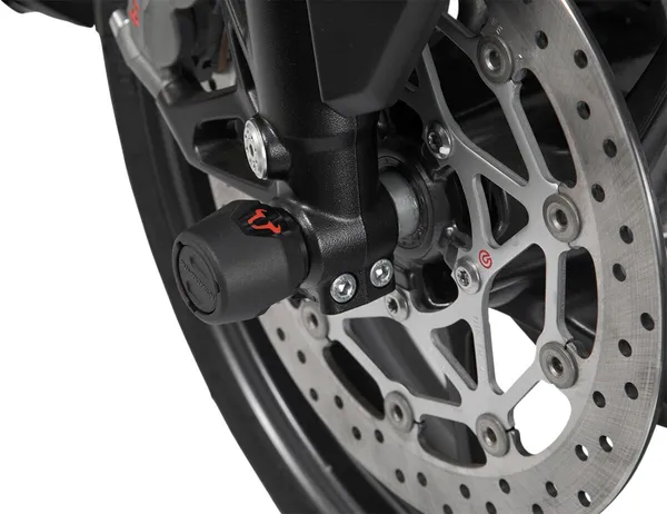 Front Axle Slider Set Black-3