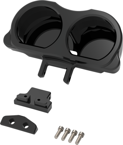 Dual Gauge Mount For Performance Risers Black, 4, nordicamoto.ro