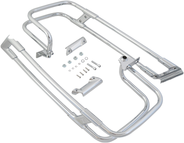 Saddlebag Guard Rails Silver, 1, nordicamoto.ro