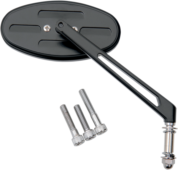 Stealth Ii Mirror Powder-coated, Black, 1, nordicamoto.ro