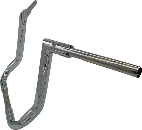 1-1/2(r) Ez Install Flat Top Handlebar Silver, 1, nordicamoto.ro
