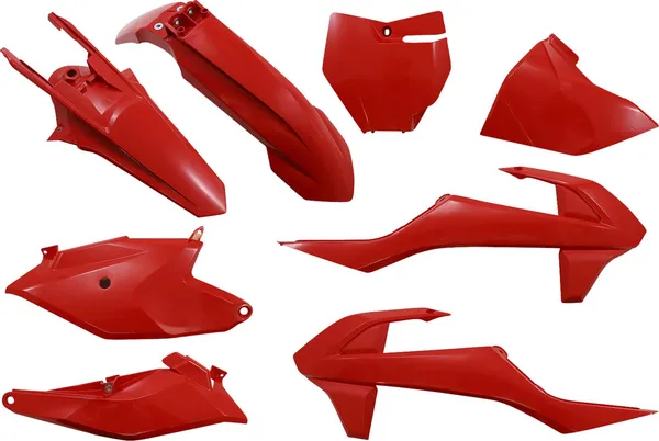 Full Body Replacement Plastic Kit Red
