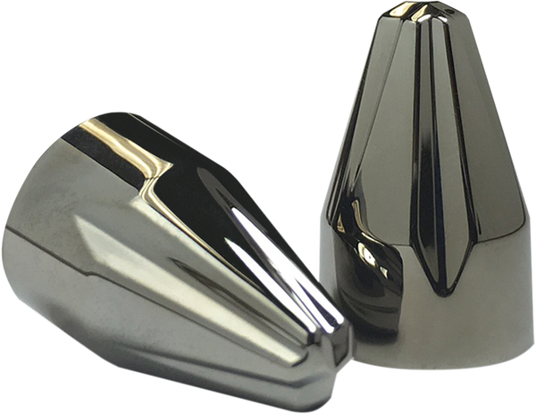 Add On Engine Bolt Cap Set Black Chrome, 1, nordicamoto.ro