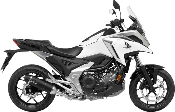 Tobă de eșapament LeoVince LV One Evo Black Edition Slip-On pentru Honda NC750X, 2, nordicamoto.ro