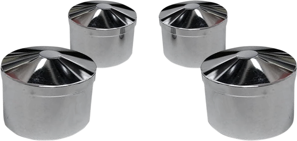 Head Bolt Covers Silver, 1, nordicamoto.ro