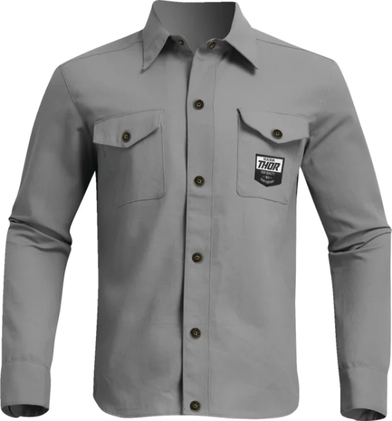 Camasa Thor Overshirt Gray XL, 1, nordicamoto.ro