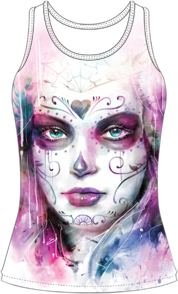Women's Painted Soul Tank Top White M, 3, nordicamoto.ro
