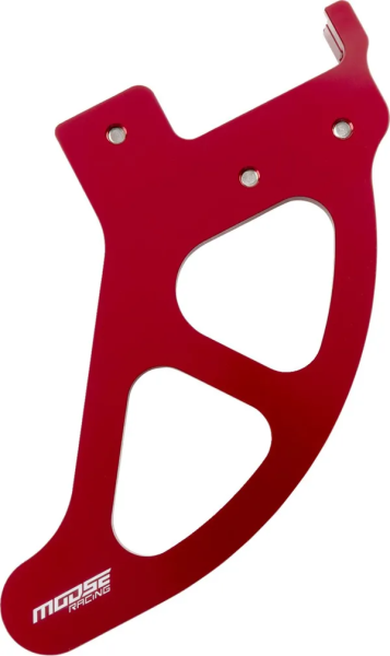 Rear Brake Rotor Guard Red -0
