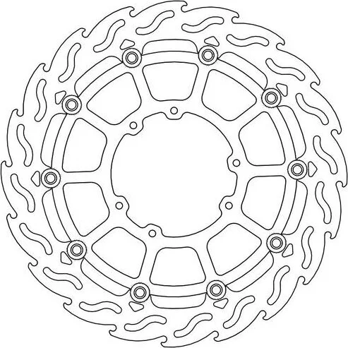 Rotor din oțel inoxidabil din seria Flame, 1, nordicamoto.ro