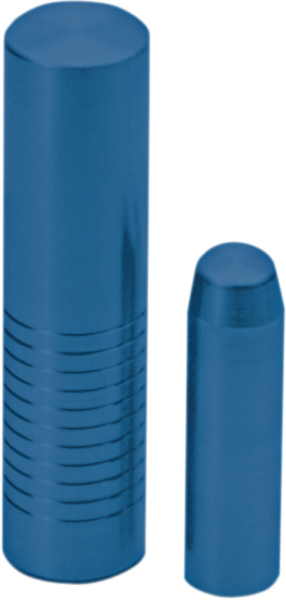 Driver Handle Blue, Anodized, 1, nordicamoto.ro