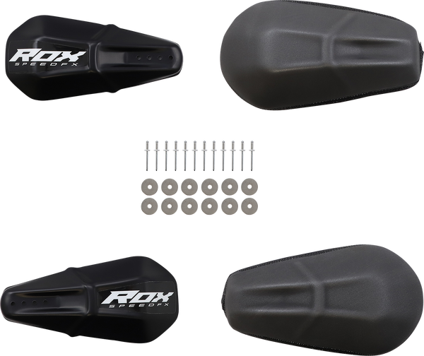 Pro-tec Lite Handguards Black, 2, nordicamoto.ro