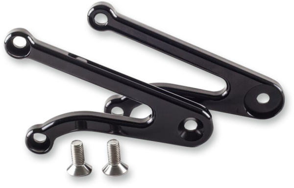 Headlight Ears Anodized Black Anodized Black, 1, nordicamoto.ro