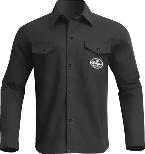 Camasa Thor Hallman Over Shirt Black-3