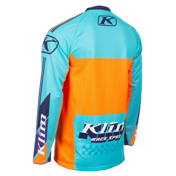 Tricou Klim Revolt Jersey Scuba Blue-12