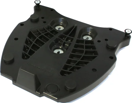 Adaptor pentru portbagaj din aluminiu, negru, 1, nordicamoto.ro