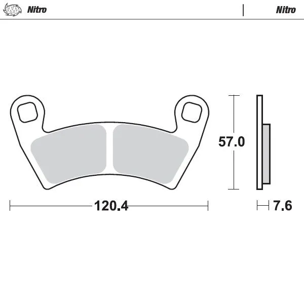 Nitro Atv Brake Pads-0