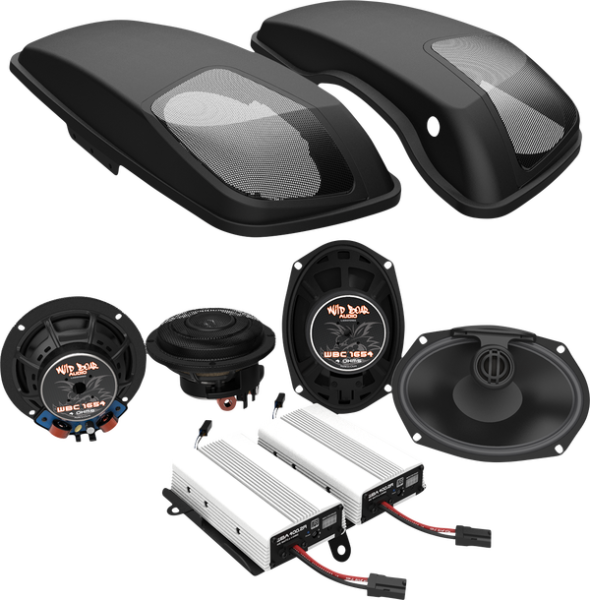 Speaker Kit Black, 2, nordicamoto.ro