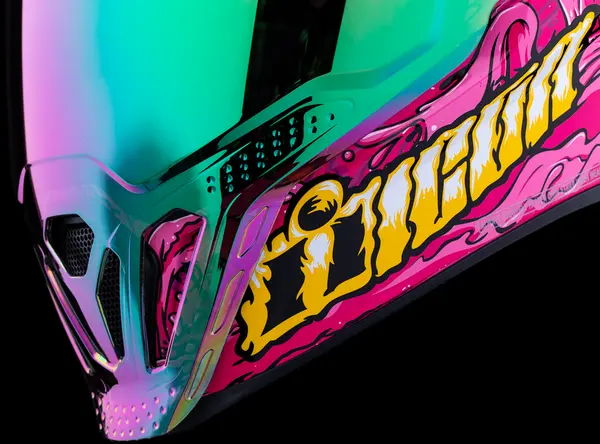 Casca Icon Airflite Snack Attack Mips Green/Pink/Yellow/Blue 2XL, 6, nordicamoto.ro