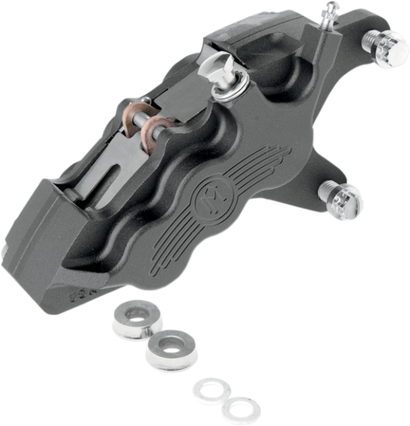 Six-piston Differential-bore Front Caliper Black, Matte, 1, nordicamoto.ro