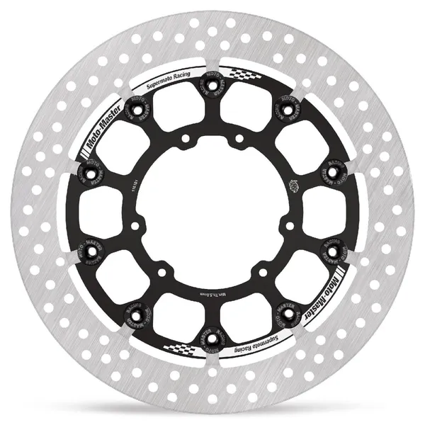 Halo Series T-floater Brake Rotor Black, Silver-2