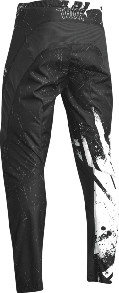 Pantaloni Copii Thor Sector Gnar Black/White 24, 7, nordicamoto.ro