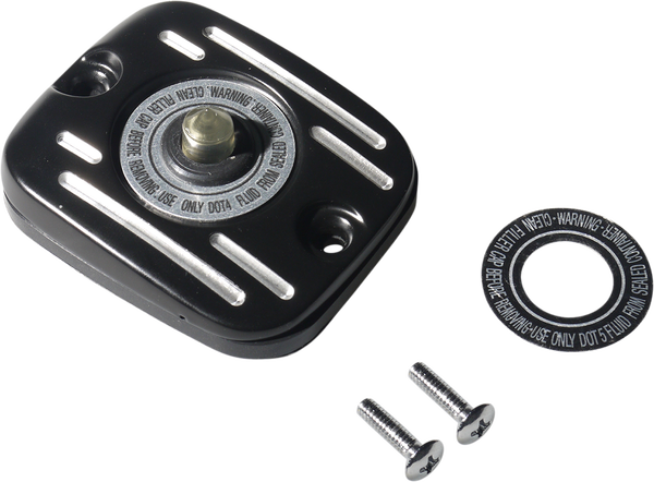 Front Brake Master Cylinder Cover Black, 1, nordicamoto.ro