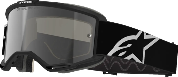 Ochelari Alpinestars Vision 5 Corp 2 Alb/Negru/Lentila Colorata, 1, nordicamoto.ro