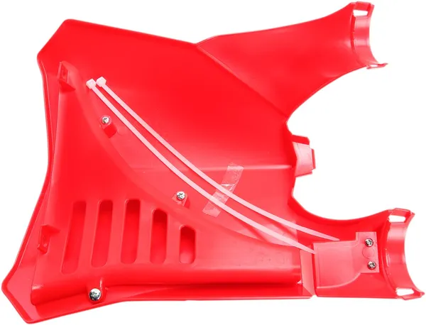 Stadium Number Plate With Fork Guards Red-0