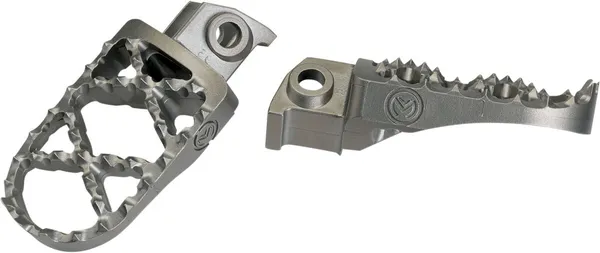 MOOSE RACING Pro Footpegs Silver -0
