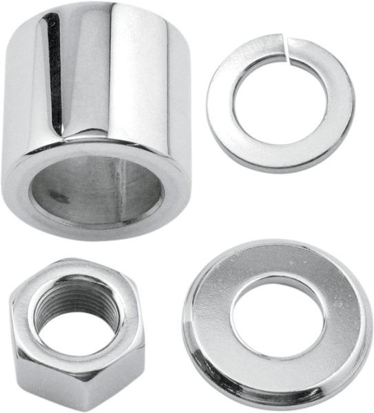 Axle Spacer/nut Kit Silver, 1, nordicamoto.ro
