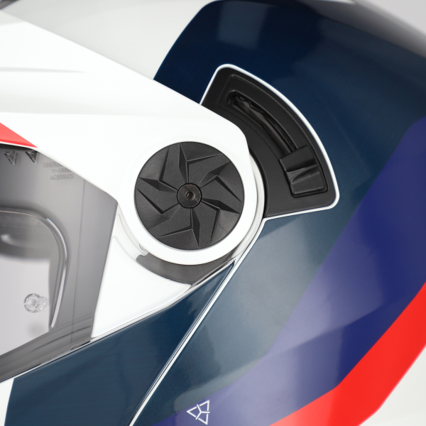 Casca Flip-up Acerbis Rider Graphic Alb/Albastru/Rosu XL-3