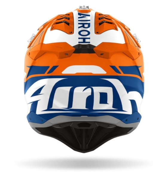 Casca Airoh Aviator 3 Spin Orange Fluo Matt-1