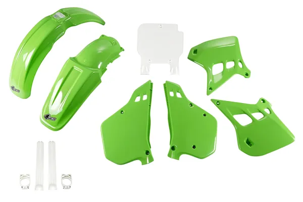 Full Body Replacement Plastic Kit Green, White