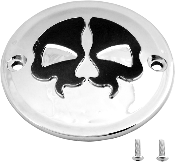 Split Skull Points Cover Chrome, 1, nordicamoto.ro