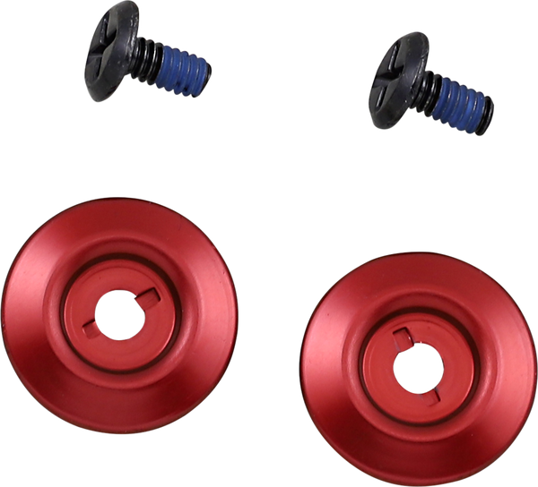 Gen 2 Helmet Hardware Kit Red, 4, nordicamoto.ro