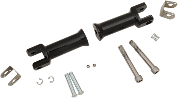 Passenger Footpeg Mount Kits Black, 1, nordicamoto.ro