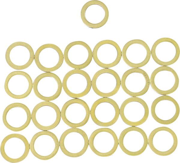 MOOSE RACING Banjo Washers Silver, 1, nordicamoto.ro